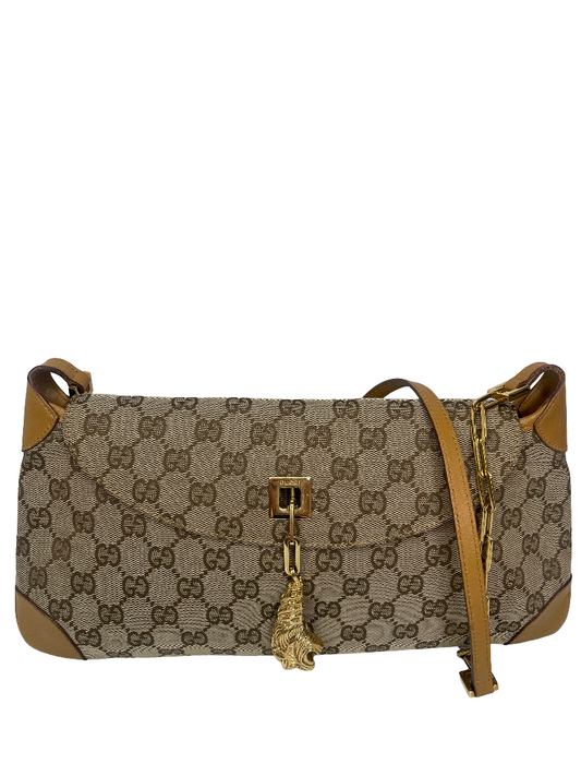 Gucci Dionysus Rare Tom Ford Monogram GG Canvas Tiger Charm