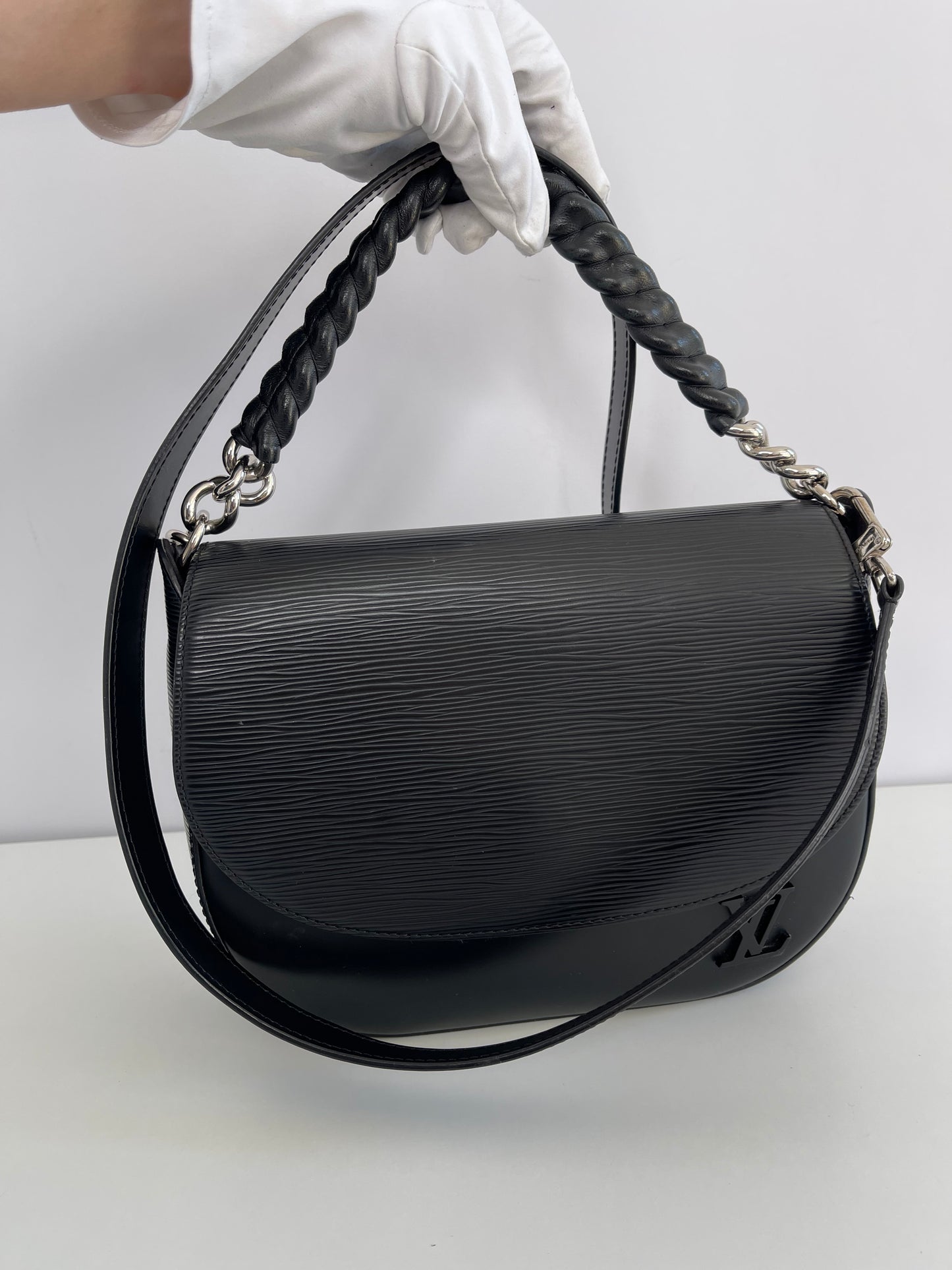 Louis Vuitton Black Epi Leather Luna Bag