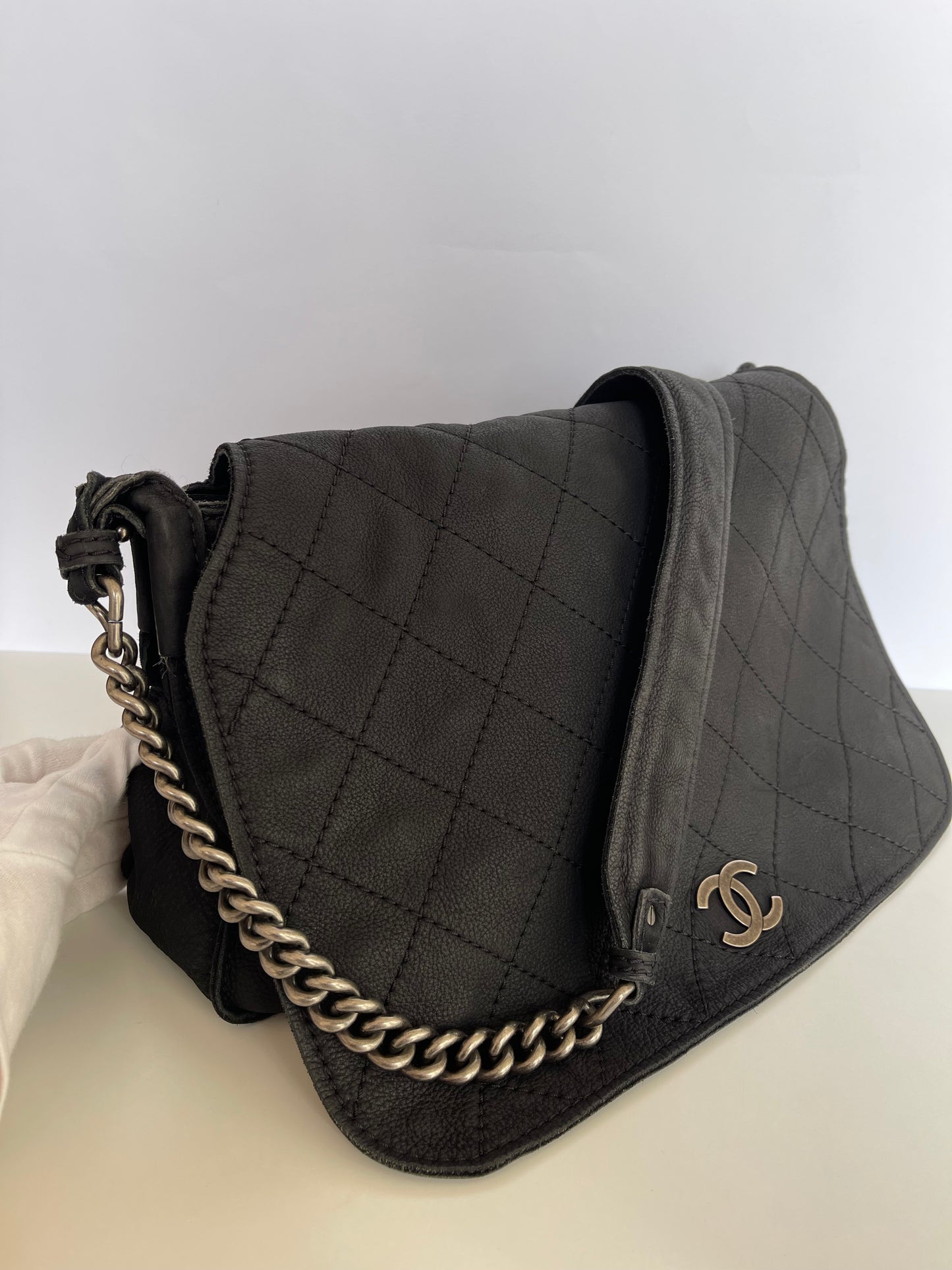 Chanel Paris-Edinburgh Large Highlander Messenger Bag