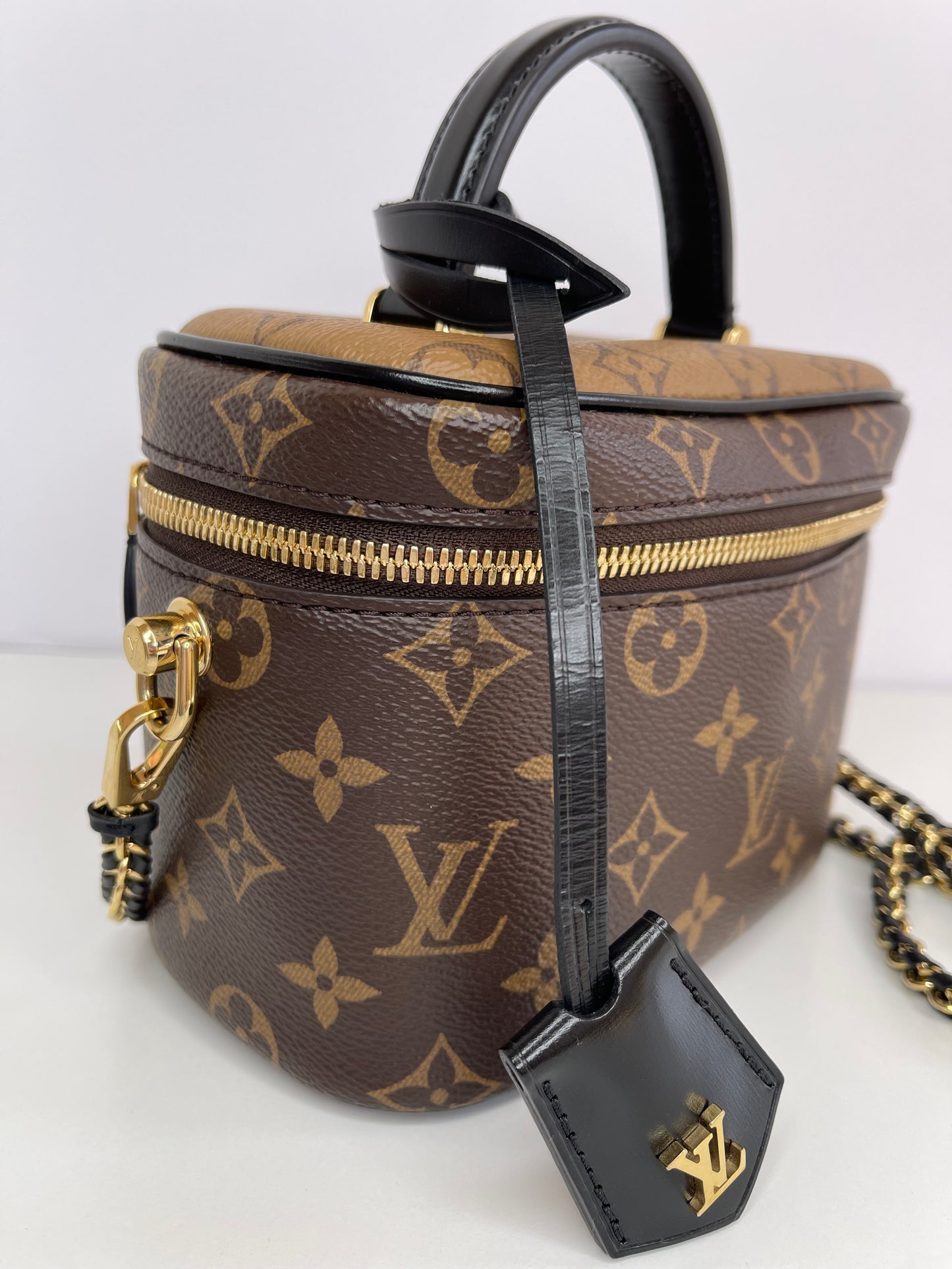 Louis Vuitton Vanity PM Reverse Monogram Canvas Handbag