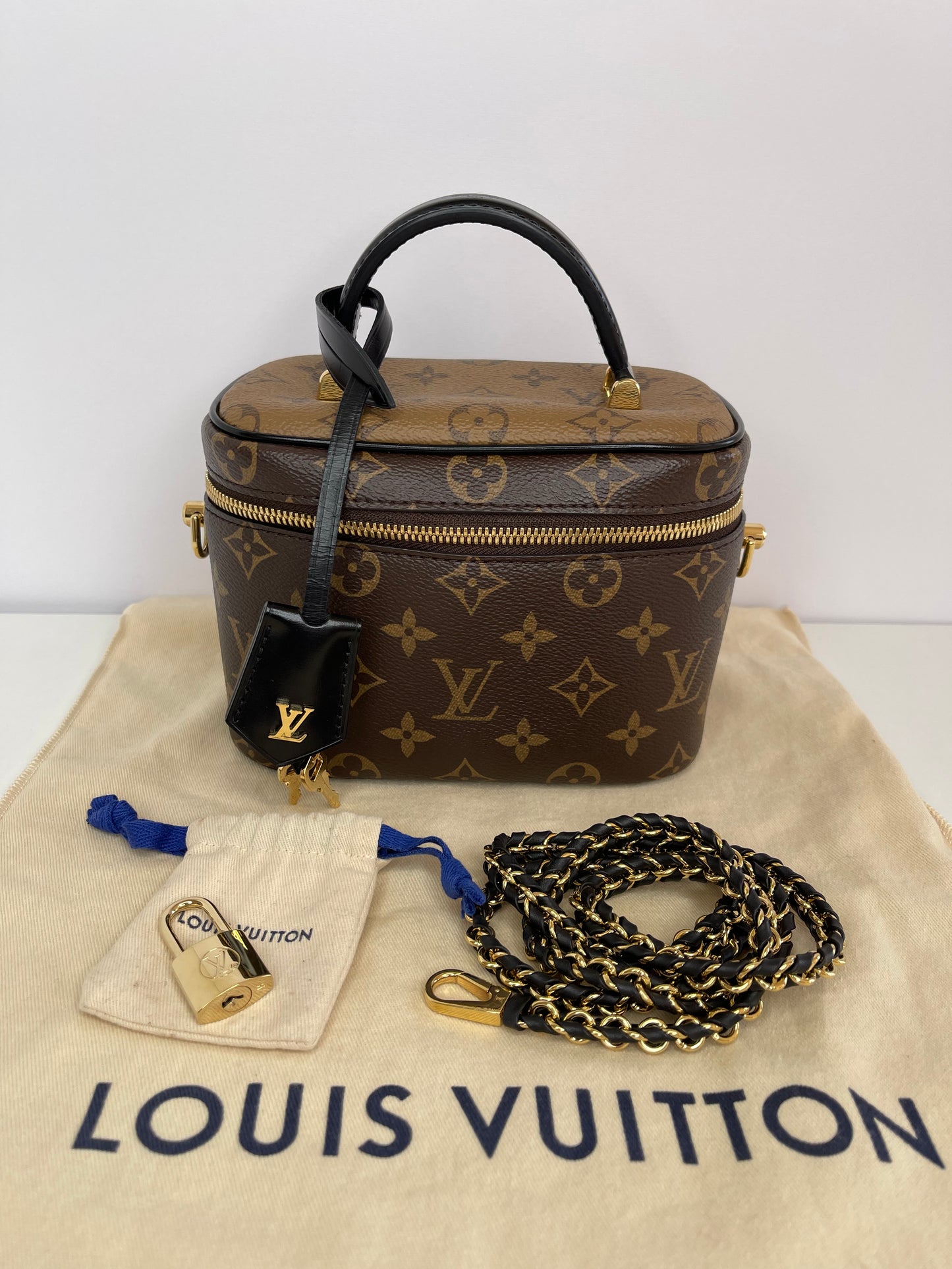 Louis Vuitton Vanity PM Reverse Monogram Canvas Handbag