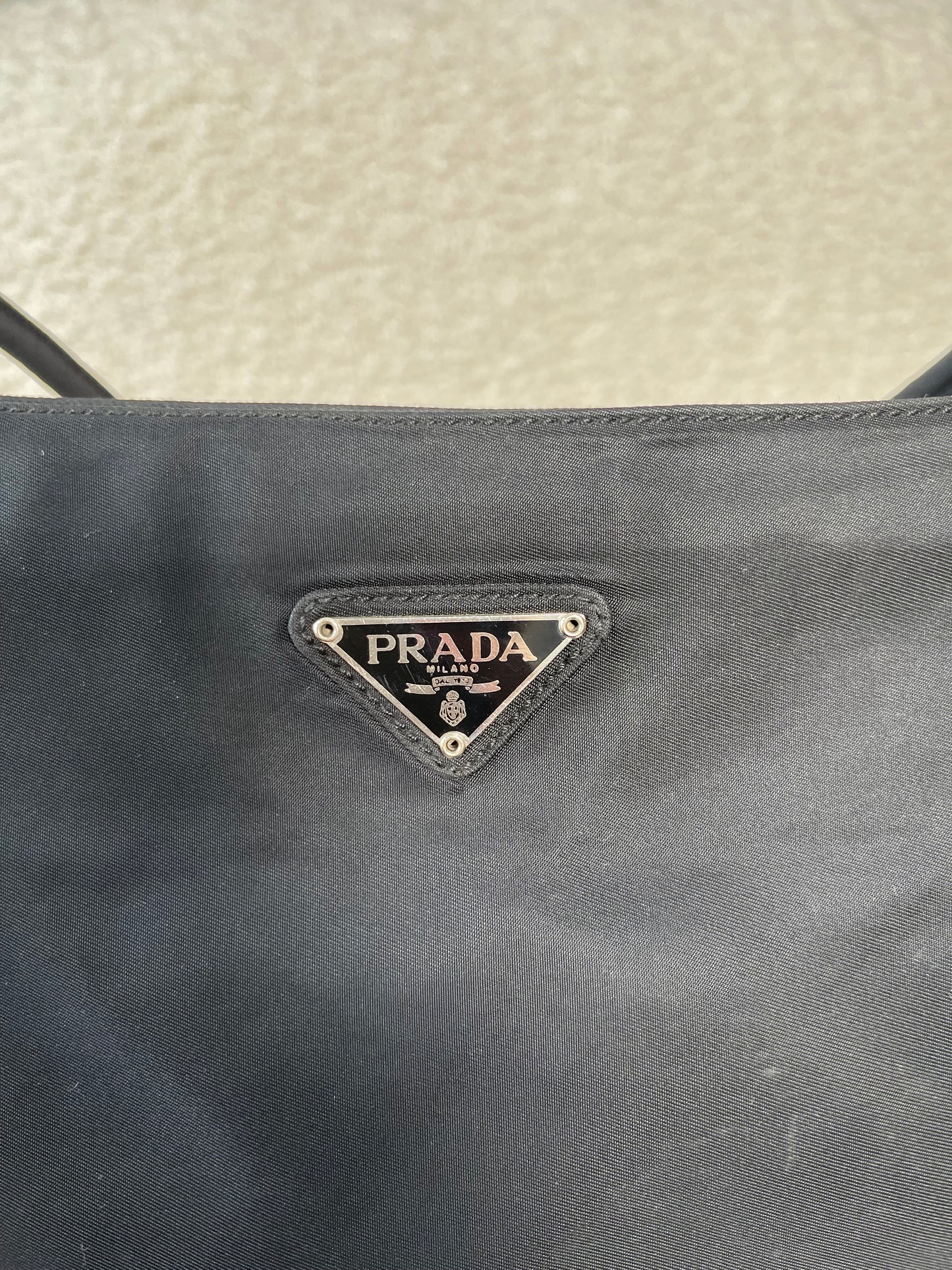 Prada Tessuto City Nylon Tote Bag in Black