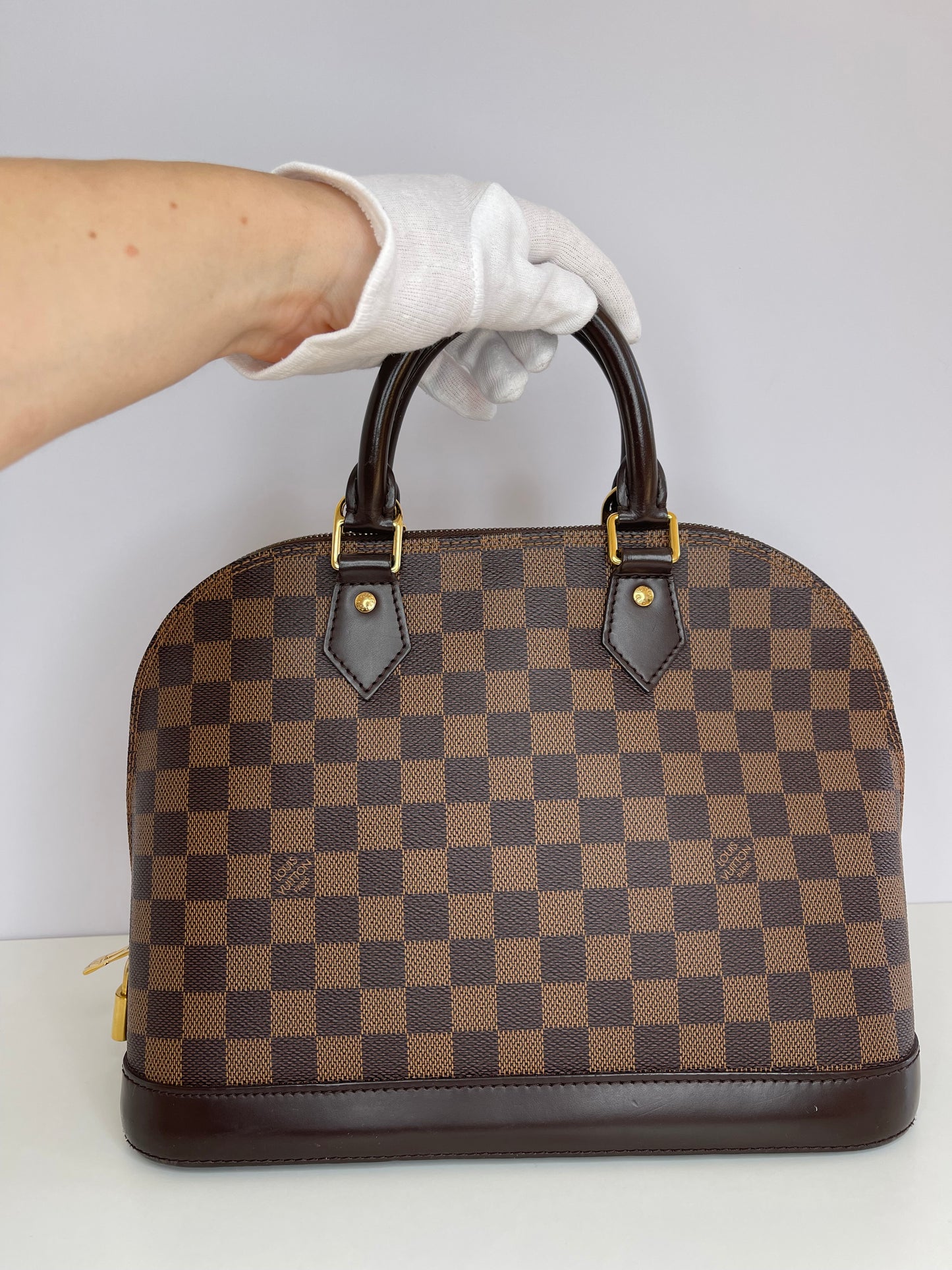 Louis Vuitton Damier Ebene Alma PM