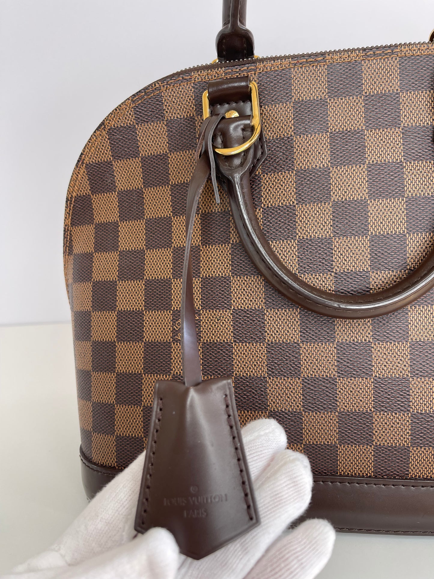 Louis Vuitton Damier Ebene Alma PM