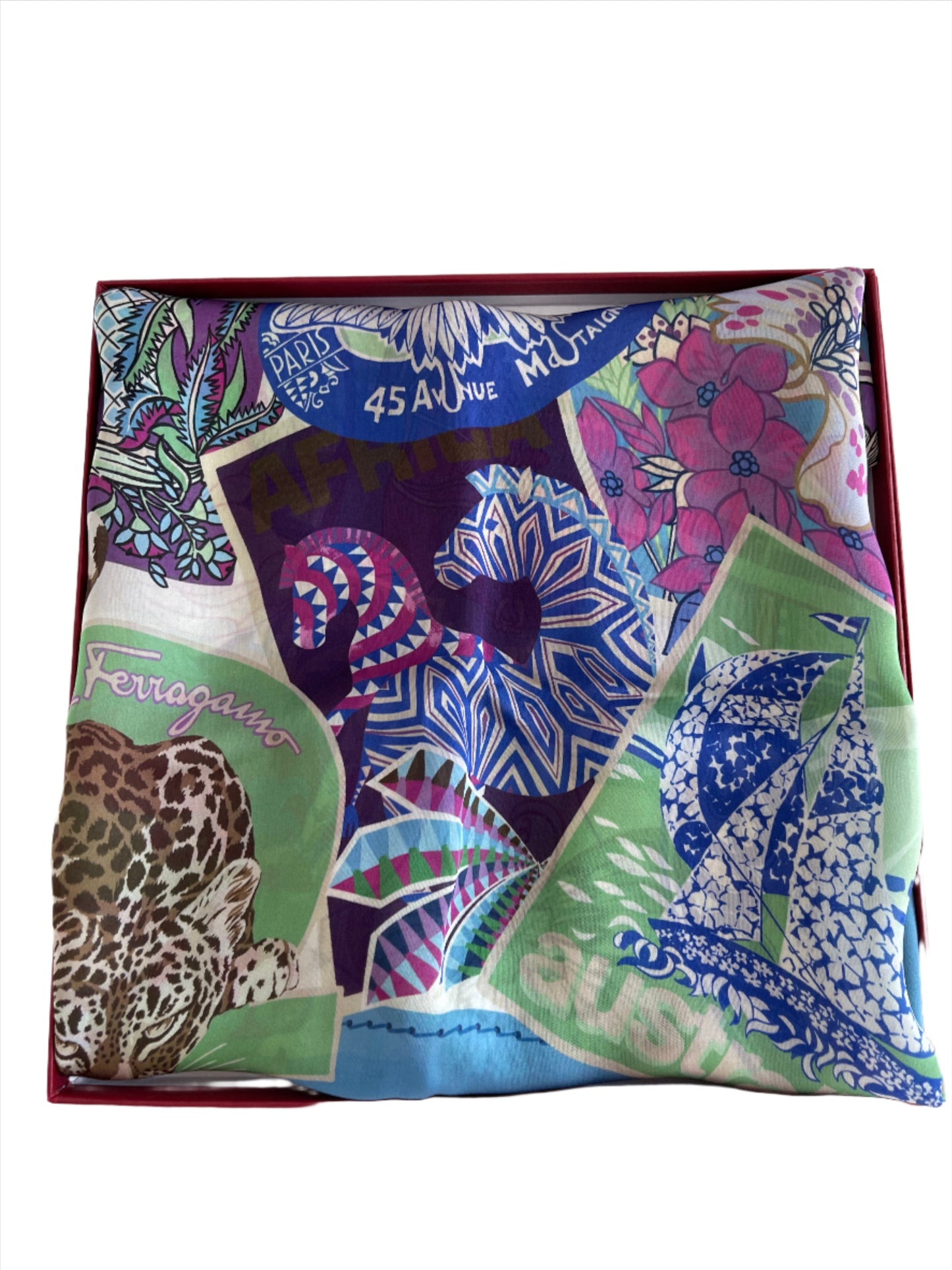 Salvatore Ferragamo Silk Scarf